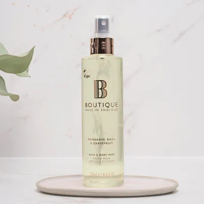 Міст для тіла та волосся Boutique Mandarin, Basil & Grapefruit, 250 мл