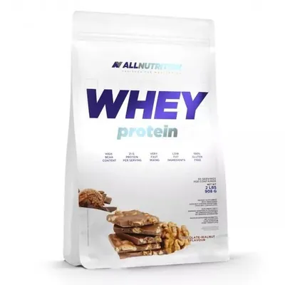 Протеїн сироватковий концентрат Allnutrition Whey Protein шоколад-волоський горіх, 908 г