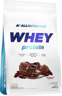 Протеїн сироватковий концентрат Allnutrition Whey Protein шоколад, 2270 г
