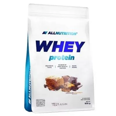 Протеїн сироватковий концентрат Allnutrition Whey Protein шоколад-імбирні пряники, 908 г