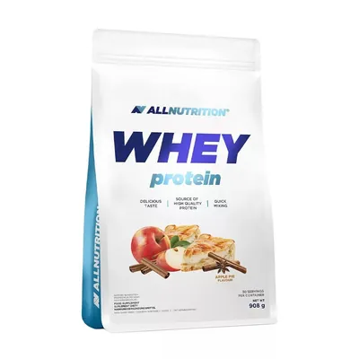Протеїн сироватковий концентрат Allnutrition Whey Protein яблучний пиріг, 908 г