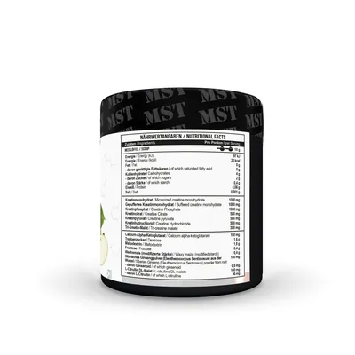 Креатин MST Nutrition Creatine Kick зелене яблуко, 300 г