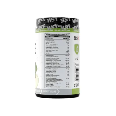Креатин MST Nutrition Creatine Kick зелене яблуко, 500 г