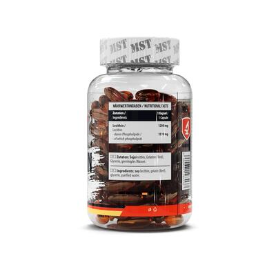 Лецитин MST Nutrition Lecithin 1200 мг, 100 капсул
