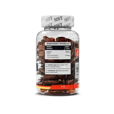 Лецитин MST Nutrition Lecithin 1200 мг, 100 капсул