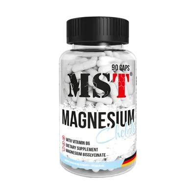 Магній хелат MST Nutrition Magnesium chelate, 90 капсул