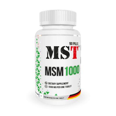 Метилсульфонилметан MST Nutrition MSM 1000, 90 таблеток