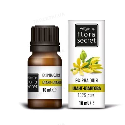 Олія ефірна Flora Secret іланг-ілангова, 10 мл