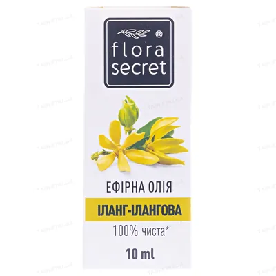 Олія ефірна Flora Secret іланг-ілангова, 10 мл