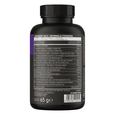 Жироспалювач OstroVit Fat Burner EXtreme, 90 капсул