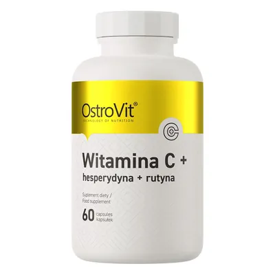 Вітамін C + Гесперидин + Рутин OstroVit Vitamin C + Hesperidin + Rutin, 60 капсул