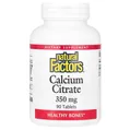 Кальцію Цитрат Natural Factors Calcium Citrate 350 мг, 90 таблеток