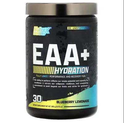 Амінокислоти Nutrex Research EAA Hydration, Blueberry Lemonade, 390 г