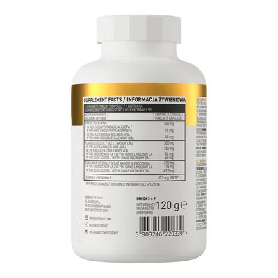Омега 3-6-9 OstroVit Omega 3-6-9, 90 капсул