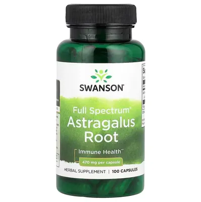 Астрагалу корінь Swanson Astragalus Root 470 мг, 100 капсул