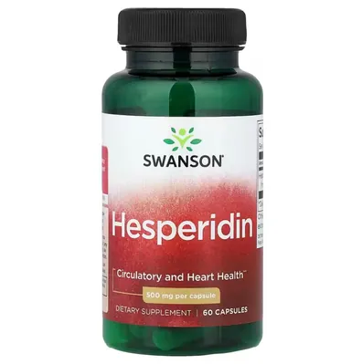 Гесперидин Swanson Hesperidin 500 мг, 60 капсул