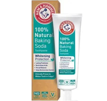 Зубная паста Arm & Hammer 100% Natural для защиты белизны зубов, 75 мл