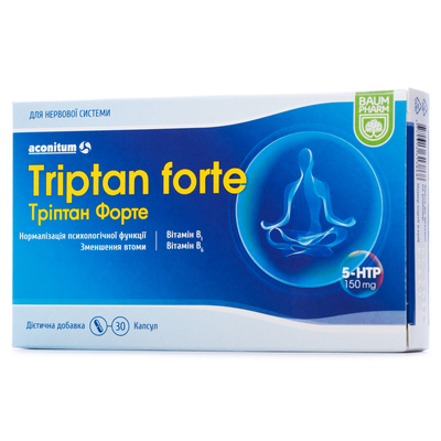 Триптан форте Baum Pharm капсулы №30
