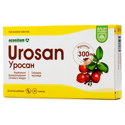 Уросан Baum Pharm капсулы №30