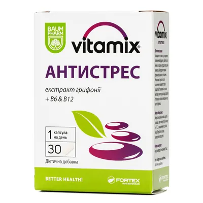Вітамікс антистрес Baum Pharm таблетки №30