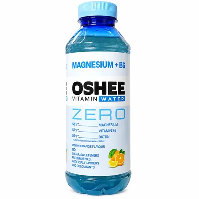 Напій негазований Oshee Vitamin Water Zero вітамізований лимон-апельсин, без цукру, 555 мл