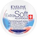 Крем для лица и тела Eveline Extra Soft Allergique питательный для чувствительной и склонной к аллергическим реакциям кожи, 200 мл.