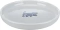 Миска для котів Trixie 24802 керамічна пласка та широка, 0,6 л/23 см