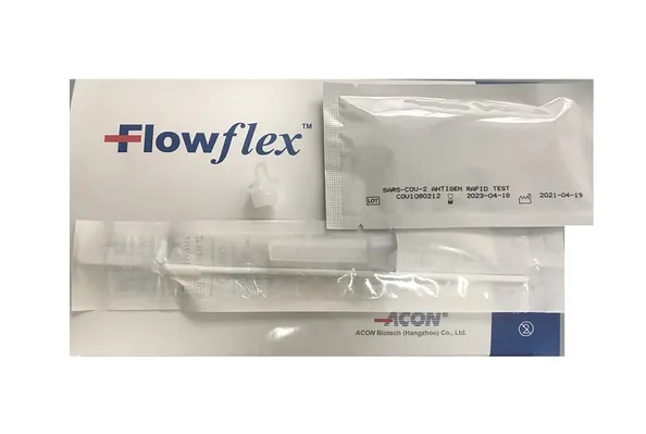 Тест-касета Flowflex SARS-CoV-2 Antigen Rapid Test для визначення антигенів коронавірусу, 1 штука