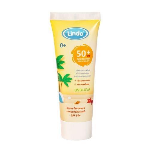 Крем сонцезахисний Lindo дитячий з народження SPF 50+, 75 мл