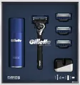 Набір Бритва Gillette Fusion5 ProGlide + 4 Касети + Гель для гоління для чутливої шкіри + Підставка