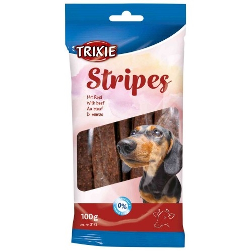 Лакомство для собак Trixie Stripes Light с говядиной 100 г (10 штук)