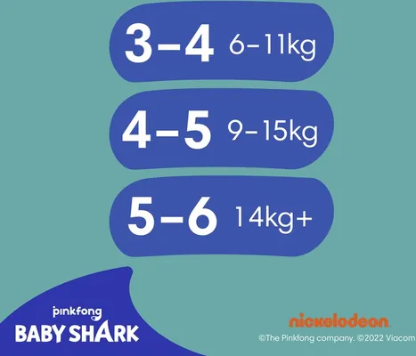 Підгузки-трусики Pampers Splashers розмір 3-4, 6-11 кг, для плавання, 12 шт