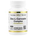 Цинк-L-карнозин California Gold Nutrition Zinc-L-Carnosine complex, 30 капсул