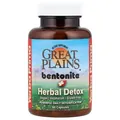 Біла глина Бентоніт Yerba Prima Great Plains bentonite, 60 капсул