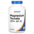 Магний таурат Nutricost Magnesium taurate 500 мг, 240 капсул