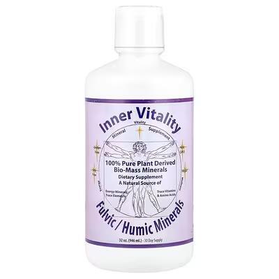 Фульво-гуминовые минералы Inner Vitality Fulvic/Humic Minerals, 946 мл