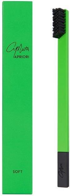Зубная щетка Apriori Slim Lime Radiance мягкая, 1 шт