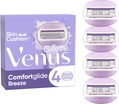 Картриджи сменные для бритья (лезвия) Venus 3 ComfortGlide Breeze, 4 шт