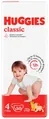 Підгузки Huggies Classic дитячі розмір 4, 7-18 кг, 50 шт