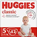 Підгузки Huggies Classic дитячі розмір 5, 11-25 кг, 42 шт