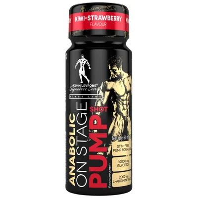 Передтренувальний комплекс Kevin Levrone Anabolic on Stage Pump Shot ківі-полуниця, 60 мл