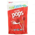 Льодяники органічні YumEarth Organic Pops асорті 87 г, 14 льодяників в індивідуальній упаковці