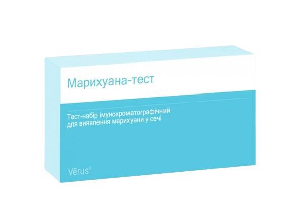 Тест-набор Verus Марихуана-тест-МБА для обнаружения марихуаны в моче