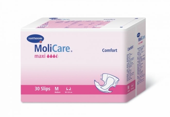 Подгузники для взрослых при недержании MoliCare Comfort Maxi, размер M, 30 штук