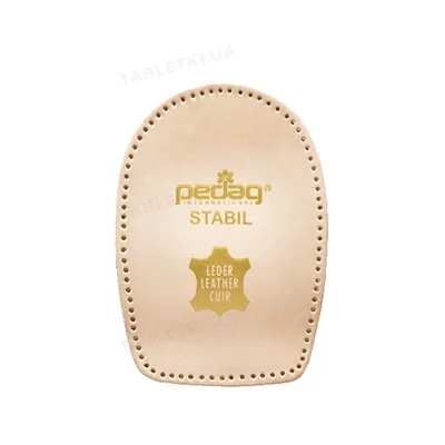 Підп'яточник Pedag 169 Stabil шкіряний, розмір М