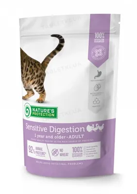 Корм сухий для дорослих кішок з чутливим травленням Nature's Protection Sensitive Digestion (NPS45766), 400 г