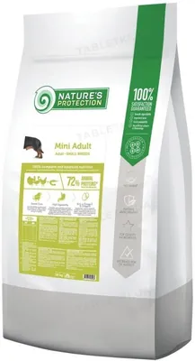 Корм сухий для дорослих собак малих порід Nature's Protection Mini Adult Small Breeds (NPB46028), 18 кг