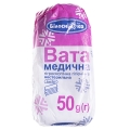 Вата нестерильна «Білосніжка» медична гігієнічна "Зіг-Заг", 50 г
