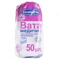 Вата нестерильна «Білосніжка» медична гігієнічна "Зіг-Заг", 50 г