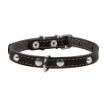 Нашийник Collar одинарний, ширина 12 мм, довжина 24-32 см, чорний
